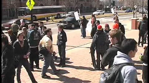 Protest March, GVSU Devos Campus