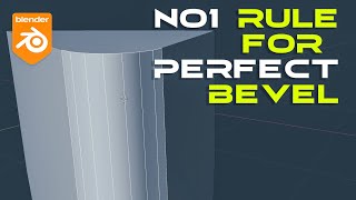Perfect BEVEL for Hard Surface in Blender 2.92