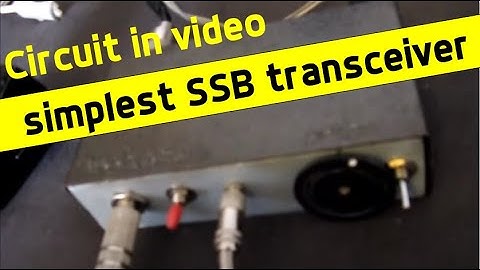 Ultra-simple 7 MHz phasing SSB transceiver