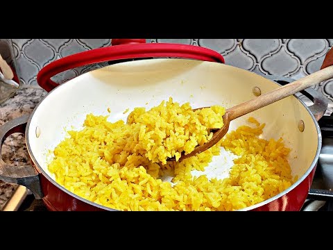 Video: How To Make Rice Yellow