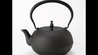 【商品紹介】 南部鉄器　鉄瓶　観月アラレ　1.2L　岩手県の工芸品　Nanbu-tekki tetsubin, Kangetsu arare black, Iwate craft