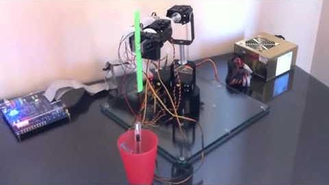 Anthropomorphic Robotic Arm using FPGA