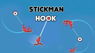 Stickman Hook - Rope Pulling Gameplay - Android IOS - UI/UX Test Review screenshot 2