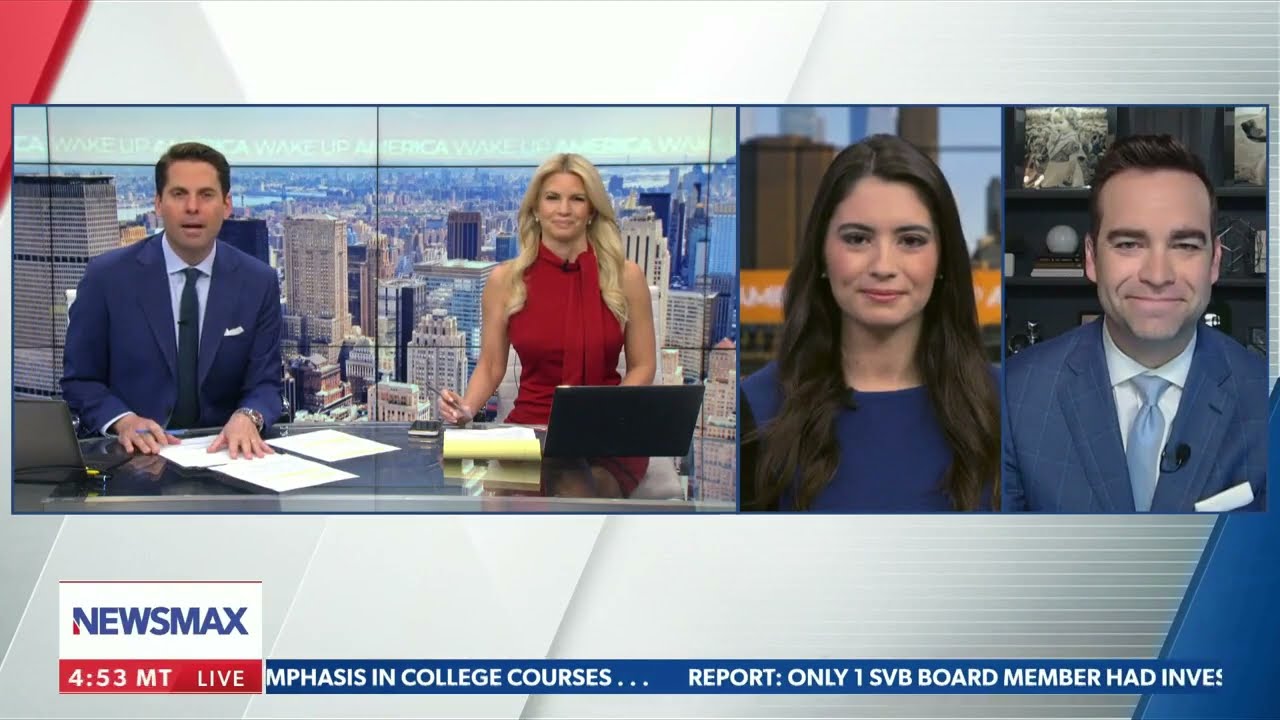 NewsmaxTV Wake Up America, Krysia Lenzo