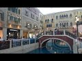 Walking around Grand Canal Shoppes at The Venetian Hotel ...