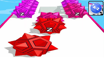 AZ Run - 2048 ABC Runner ! All Levels Gameplay (28-32)