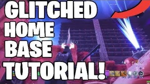 How To Build A GLITCHED HOMEBASE (UPDATE) TUTORIAL In FORTNITE SAVE THE WORLD! SEASON 4!