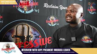 INTERVIEW WITH COPE PRESIDENT MOSIUOA LEKOTA ON THE 2024 NPE