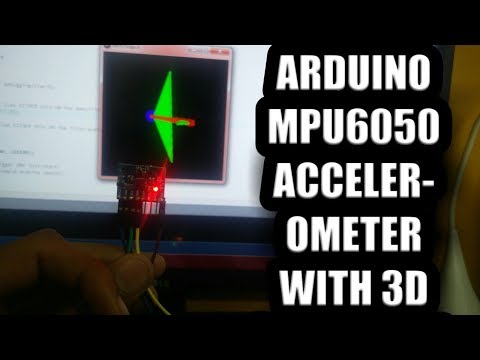 Arduino MPU6050 accelerometer