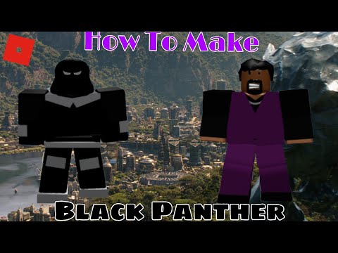 How To Make Black Panther In Roblox Superhero Life 2 Youtube - deadpool tux roblox