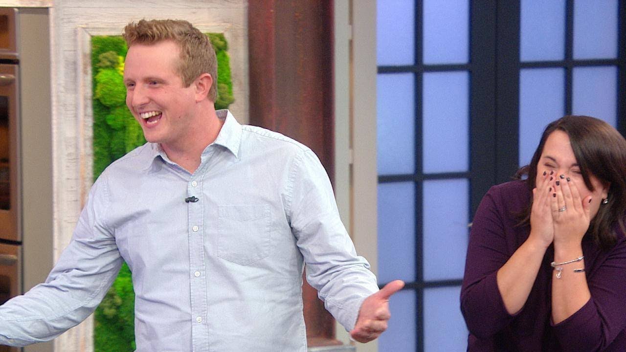 Wife Can’t Stop Crying When Hubby Gets Huge Surprise From NASCAR Driver Dale Earnhardt Jr. | Rachael Ray Show