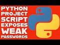 This Python Script Exposes Weak Passwords Instantly (And Saves the Strong Ones)
