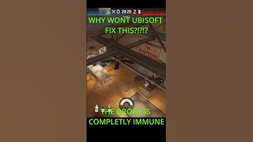 INSANE UNBREAKABLE DRONE GLITCH on OUTBACK Siege x! #rainbow6siege