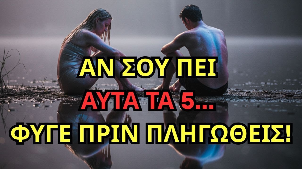 Αν σου πει αυτά τα 5... ΦΥΓΕ πριν πληγωθείς! Carl Jung #Σχέσεις #Ψυχολογία #CarlJung #RedFlags