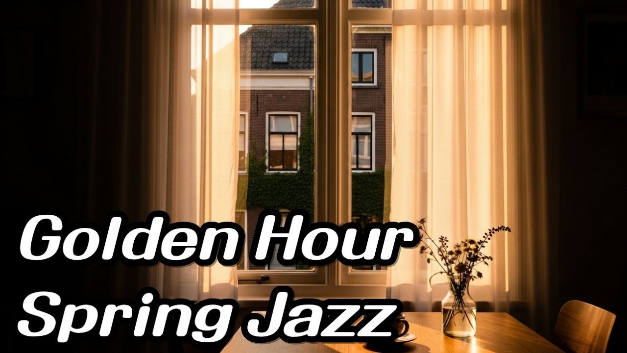 [Playlist/Jazz] Golden Hour Spring Jazz/나른한 오후, 창가 햇살과 함께 흐르는 따뜻한 재즈