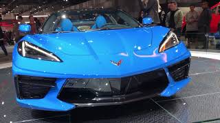 The 2020 Chevrolet Corvette stingray First Take live from the 2019 la carshow.
