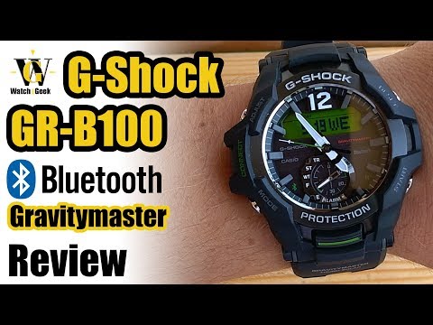 GR-B100 - Bluetooth Gravitymaster G-Shock Review