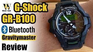 GRB100  Bluetooth Gravitymaster GShock Review