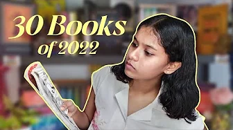 30 BOOKS OF 2022💌🌷!!!!! BOOK SHELF TOUR - INDIAN🎀💅!!!!!!  | Serah Nanda🥟