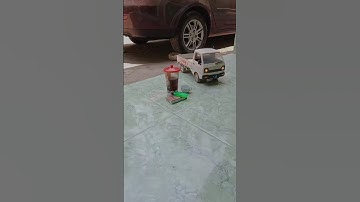 rc car suzuki pickup carry wpl d12 1/10  working #shorts #mobileremotecontrol #wpl #d12
