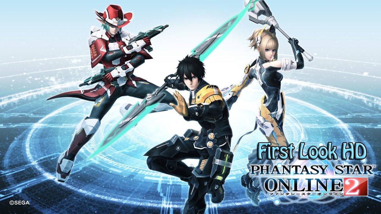 Phantasy Star Online 2 - First Look Gameplay HD