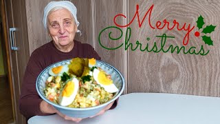 Traditional Lithuanian White Salad - English Subtitles Resimi