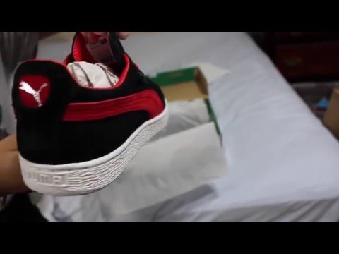 puma suede unboxing