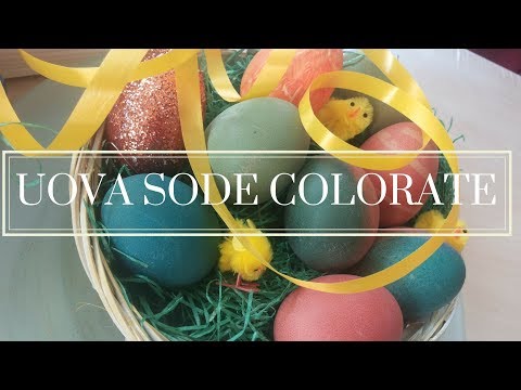 Uova sode Colorate | Ricette Pasquali |