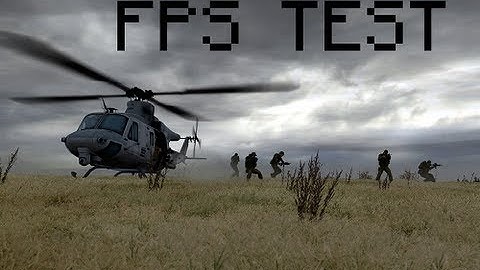 Arma 2 Singleplayer Recording/Not Recording Fraps Test (1080p)