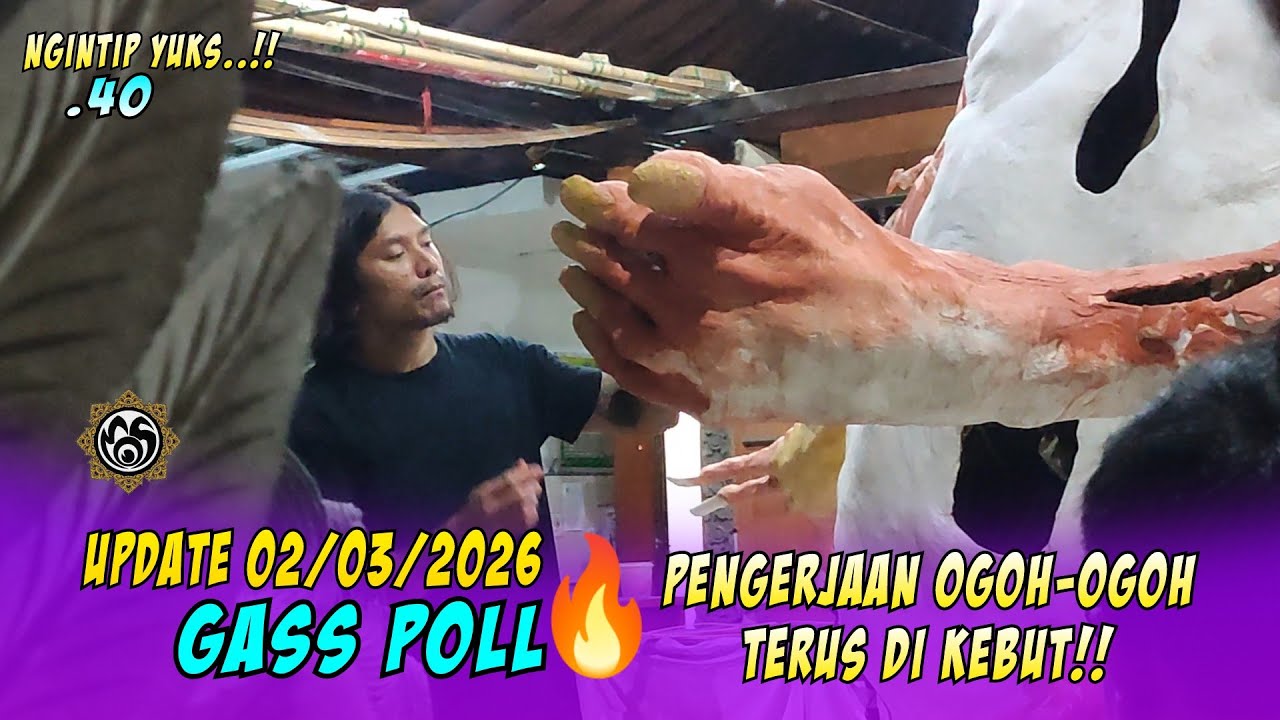 Gass Poll🔥🔥 pembuatan Ogoh-ogoh Br Gemeh #mos_bali 