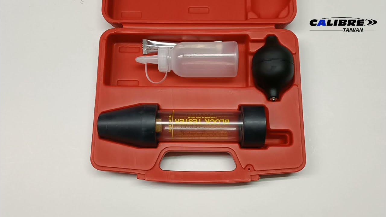 CA001133 CALIBRE Block Tester Kit (Fill Leakage Check) YouTube