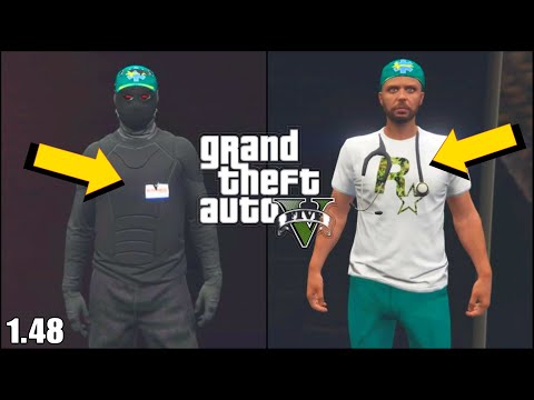 COMMENT TRANSFÉRER LE BADGE ET LE STÉTHOSCOPE SUR TOUTES VOS TENUES | GTA 5 ONLINE | 1.48 |PS4/XBOX|