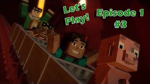 Minecraft: Story Mode (E1/Pt. 3) - Into the Nether
