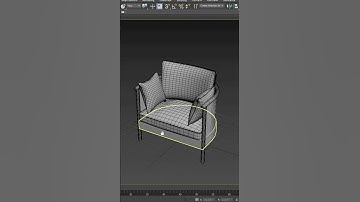 3d max chair modeling #3danimation #3dsmax #3dexterior #chair #architecture #viralvideo