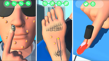 Face Clinic ✅ in Max Level Gameplay iOS,Android NEW Update Trailer Game Mobile Walkthrough SDUHNFI