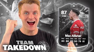 Showdown Mac Allister Team Takedown!
