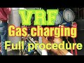 Full procedure of Gas charging in VRF / VRV machine | Refrigerant charging Part-1