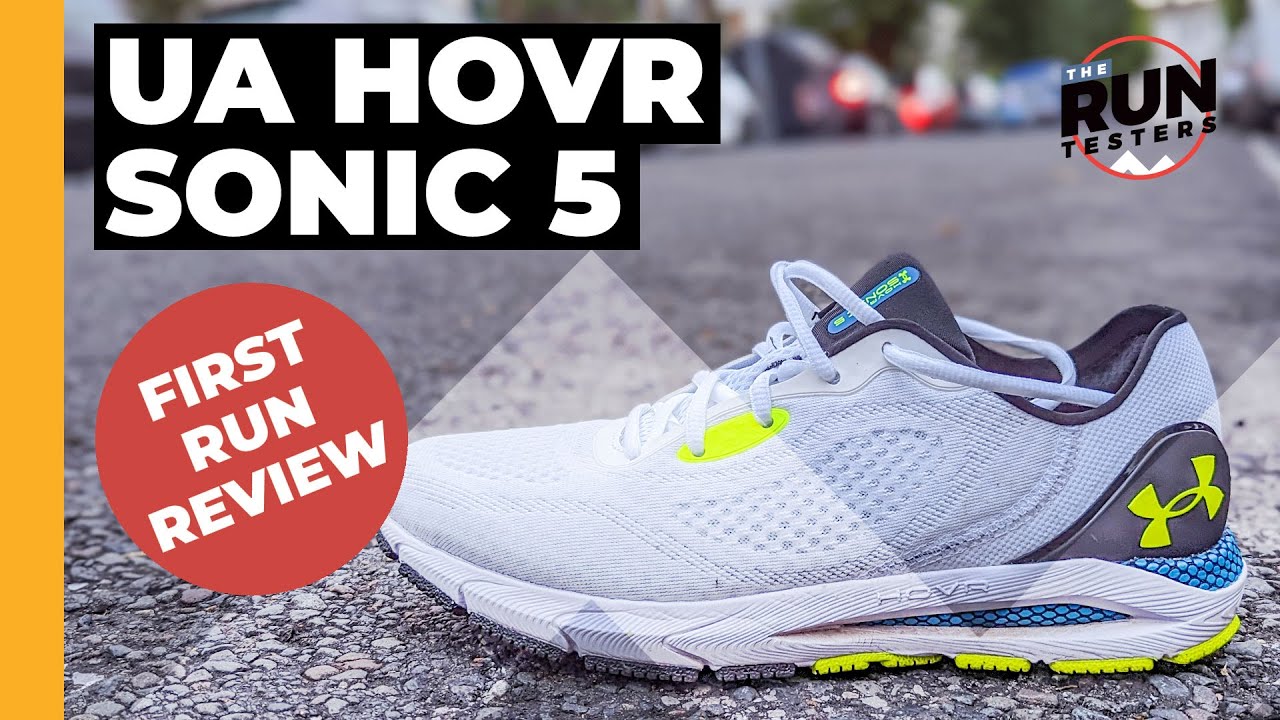 Under Armour HOVR Sonic 5 First Run Review: daily workhorse running shoe with built in - YouTube