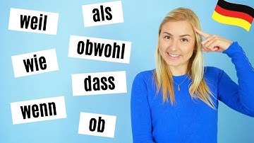 Learn German: Subordinate clauses simply explained │ A2, B1, B2