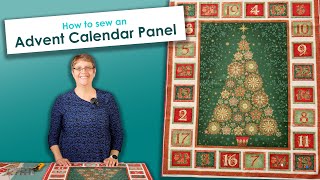 Sew a fabric Advent Calendar for Christmas 🎄A keepsake you'll use year after year!