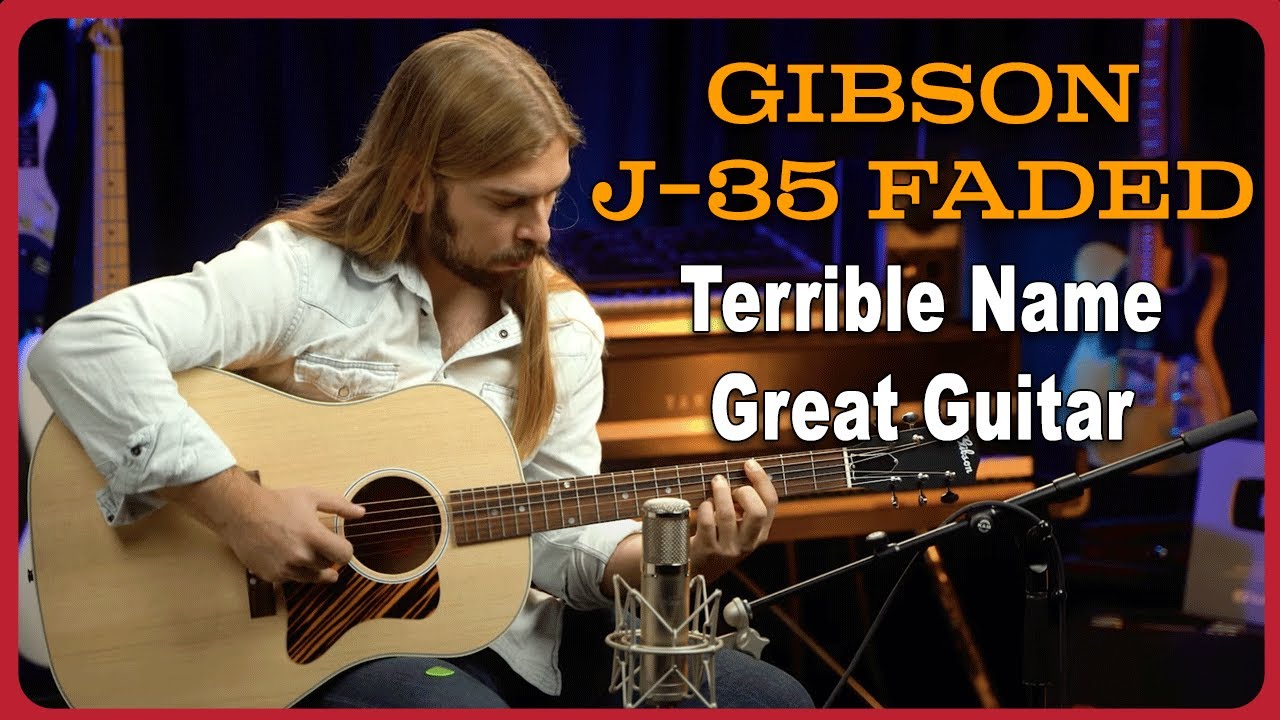 Unboxing 2022 Gibson J35 '30s Faded - YouTube
