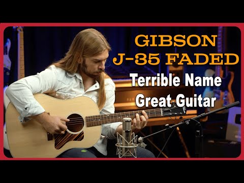 We Wish Gibson Would Change The Name | Gibson J-35 Faded - YouTube