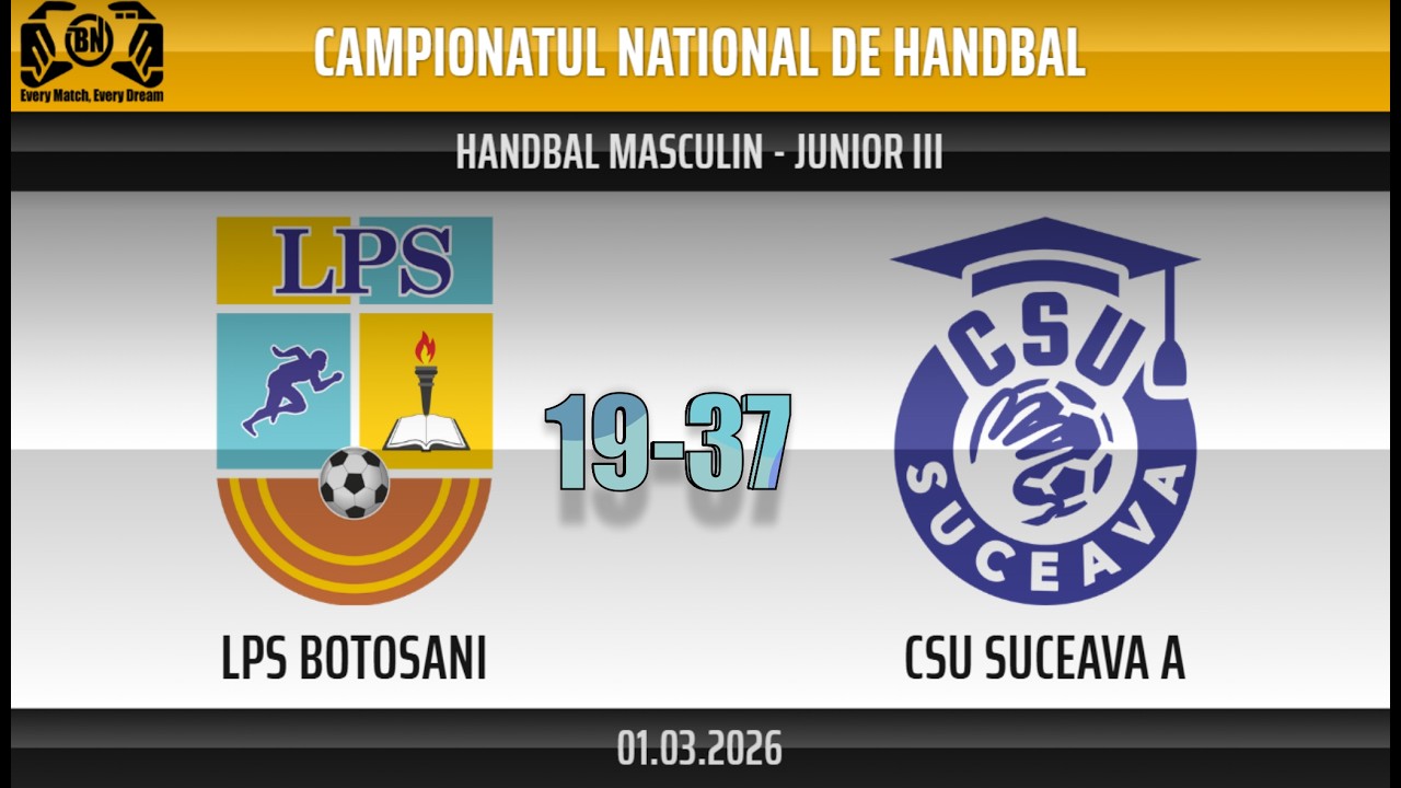 LPS Botosani vs CSU Suceava A (Juniori III)