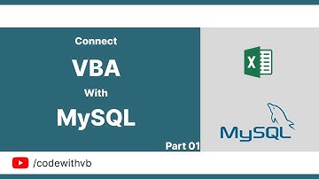 Connect Excel to MySQL Using VBA - Part 01