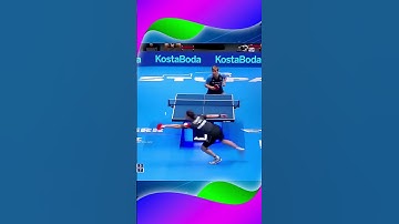 The best forehand is aimed at the corner of the table #卓球 #乒乓球 #pingpong #tabletennis #worldtableten