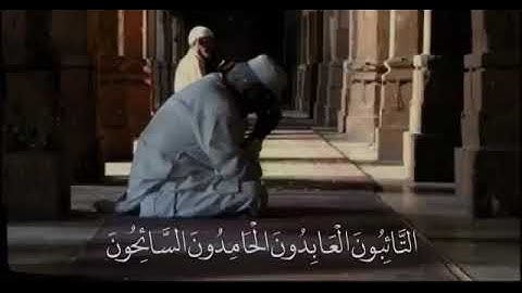 قرآن كريم بصوت القارئ اسلام صبحي💙| حالات واتس اب😍|التائبون العابدون الحامدون السائحون|❤️😍