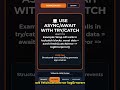 JS Async &amp; Error Handling in 2026 | Coding Short