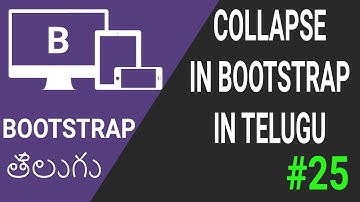 Collapse in bootstrap in telugu
