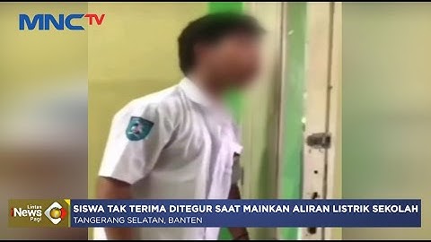 Seorang Siswa SMK Perguruan Pustek Bentak Guru Akibat Tak Terima Ditegur #LintasiNewsPagi 09/02