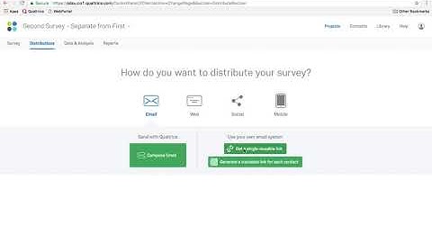 Connecting Two Qualtircs Surveys for a Back-to-Back Uninterrupted Flow for Subjects
